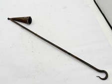 ANTIQUE BRASS CANDLE SNUFFER