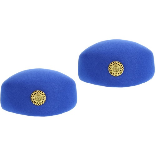 2pcs blue air - air, hostess
