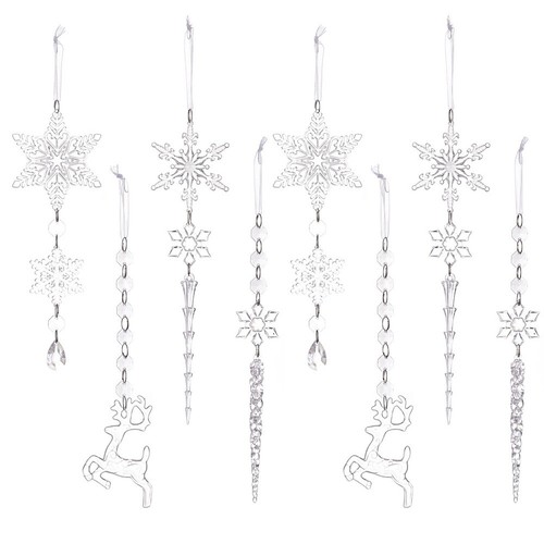 Winter hanging ornaments - hanging,