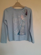 Girls Next Frozen  T-Shirt  Size 6-7
