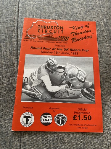 Thruxton circuit 1993 - thruxton, of