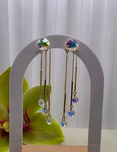 14k gold plated - plated, aurora