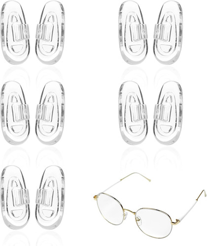 5pairs push fit glasses - glasses, nose