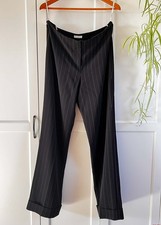 PLANET smart suit trousers, stretchy, black size 12, comfortable, wide leg