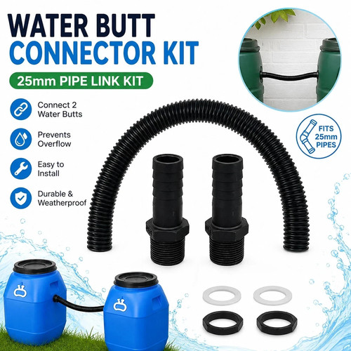 Water butt connector - water,