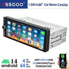 6.86" Single Din 4+64G Car
