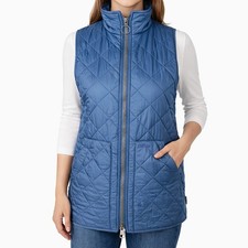 Barbour Blue Quilted Gilet