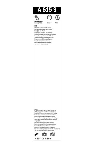 397 014 615 - 3, wiper