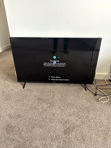 43in led flat screen tv - lg,