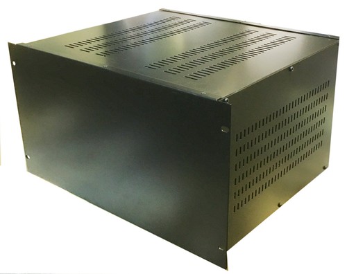 Rack mount vented enclosure - 6u,