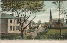 LETHAME ROAD, STRATHAVEN - Lanarkshire Postcard