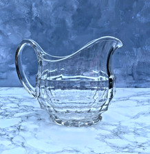 'Jacobean' Pressed Glass Jug