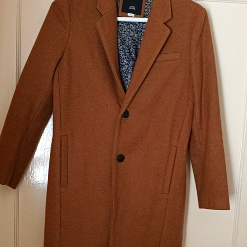 Brown longline coat - longline, 12