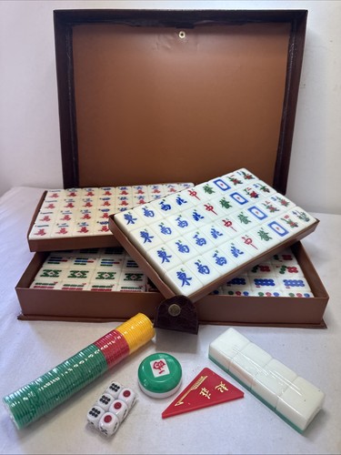 Mahjong game set vgc lucite - mahjong,