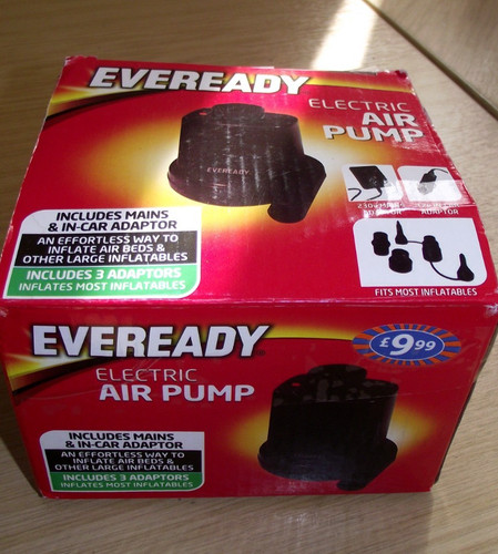 Eveready electric air pump for - air,