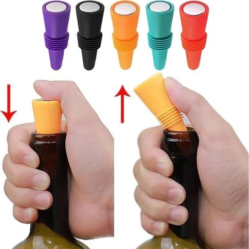 1pc silicone wine bottle - 1pc,
