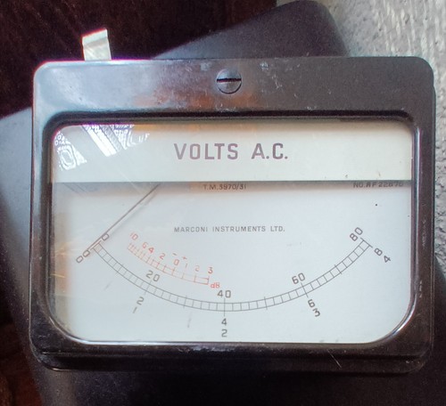 Vintage marconi sangamo weston - marconi,