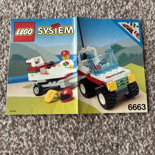Lego system 6663 - 6663, instructions