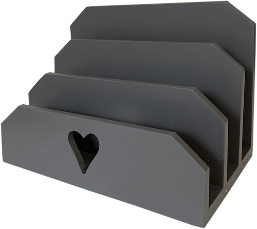 Dark grey chic and rustic - chic,