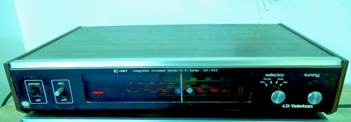 Teletron 202 tuner vintage - teletron,
