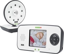 NUK 550VD Video Baby Monitor with Camera LCD Screen, Night Vision,... 