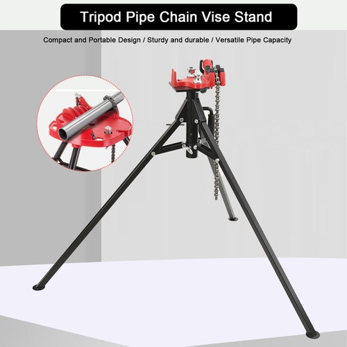 Pipe vise chain with - vise,
