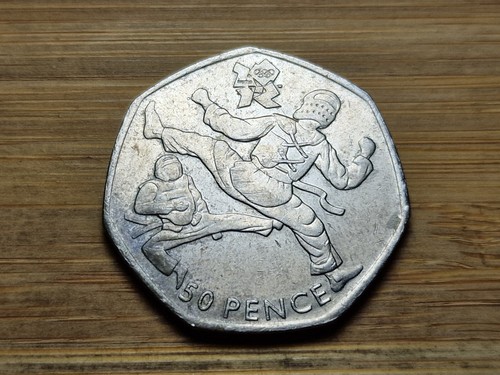 2011 50p olympic taekwondo - 2011,