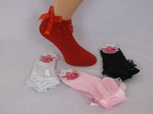 Girls lace bobby - lace,