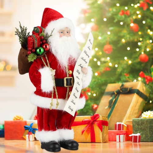 12inch standing santa claus - standing,