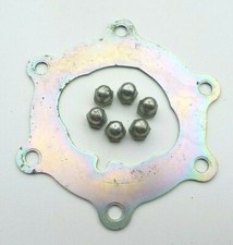 Yamaha YZF R125 Petrol Fuel Tank Pump Mounting Ring Plate & Nuts 2016 ABS