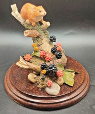 Country Artists Figurine – Harvest Mice & Blackberries CA 334– 11cm Tall