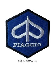 Vespa Horncover Piaggio Hexagon Embroidered Iron /Sew On Patch/Badge Jeans N-408