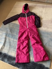 Girls Wedze Ski Suit Age 8