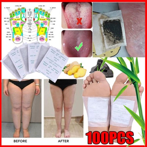 100 pack detox foot patches - 100,