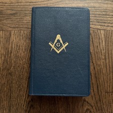 VTG 1925 HOLY BIBLE MASONIC