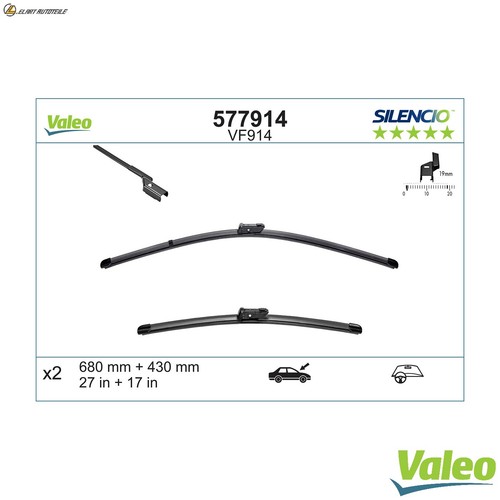 Wiper blade 577914 - 577914, jaguar