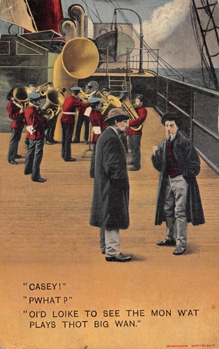 Bamforth old mixed postcard - bamforth,