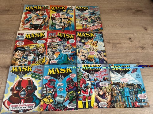 Vintage mask 80s - uk, x