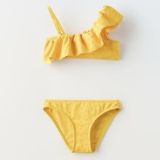 Zara Kids Girls Yellow Bikini