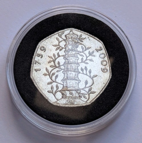 2009 kew gardens fifty pence - kew,