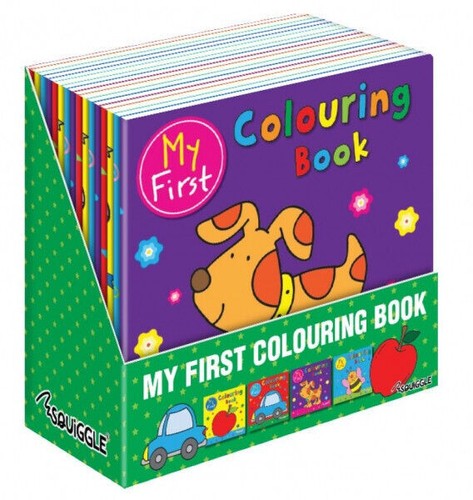 First colouring books - first,