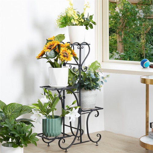 Rustproof metal plant stand - metal,