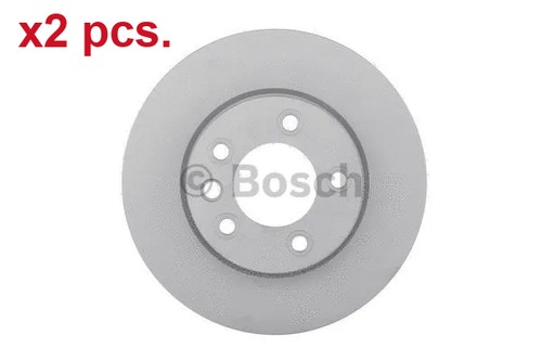 Pcs front brake disc - x2,