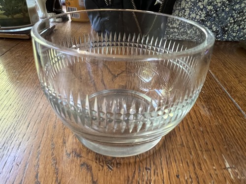 Small antique crystal bowl - ,