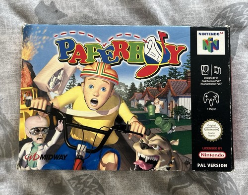 Paperboy nintendo n64 - paperboy,, n64,