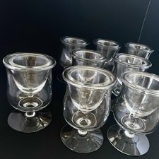 8 Shrimp Cocktail Glasses Set