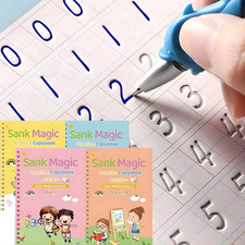 4PCS MAGIC PRACTICE COPYBOOK