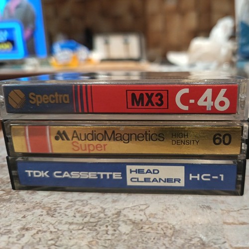 Tdk used blank cassette - blank,