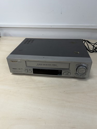 Sharp video cassette recorder - sharp,