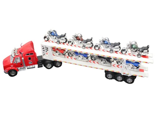 Truck carrier bikes play set - play,